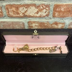 NWT. Vintage Juicy Couture Gold Charm Bracelet.